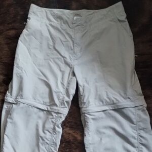 L.L.Bean Lightweight Tan Convertible Pants